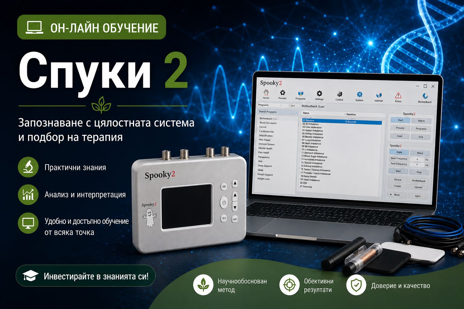 Oн-лайн обучение Спуки