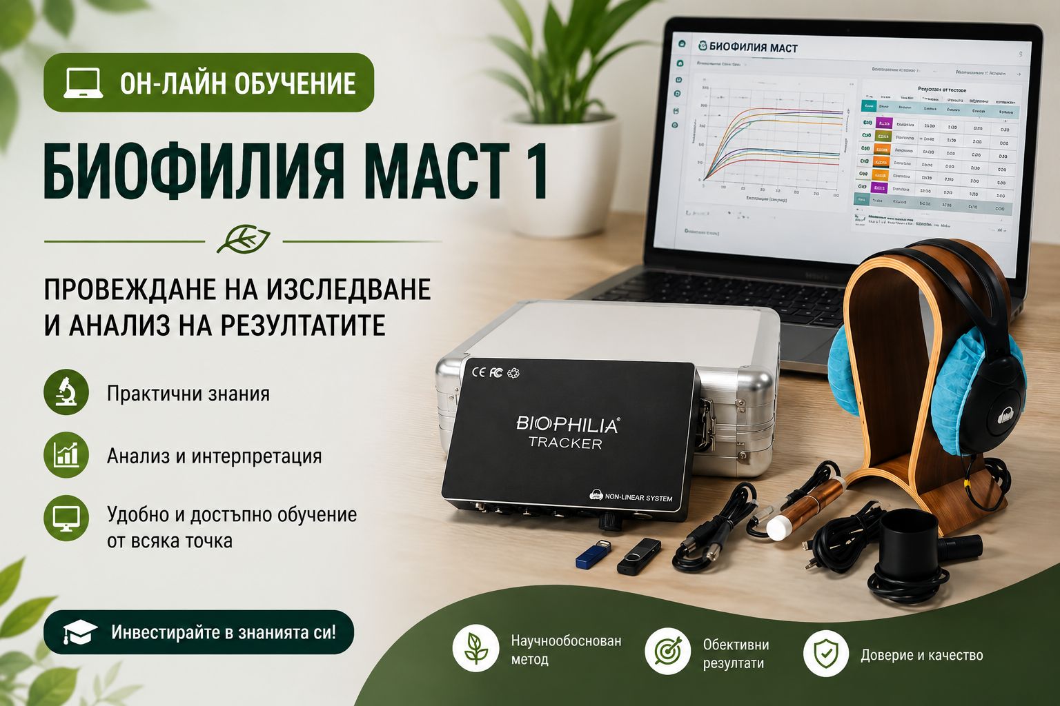 Oн-лайн обучение Биофилия Маст 1